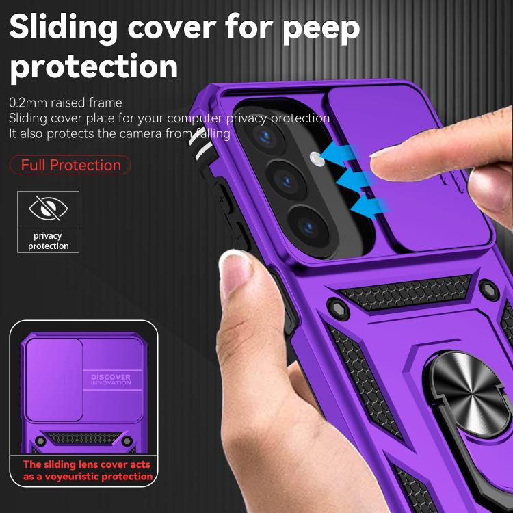For Galaxy A27 5G Sliding Camshield Holder Phone Case