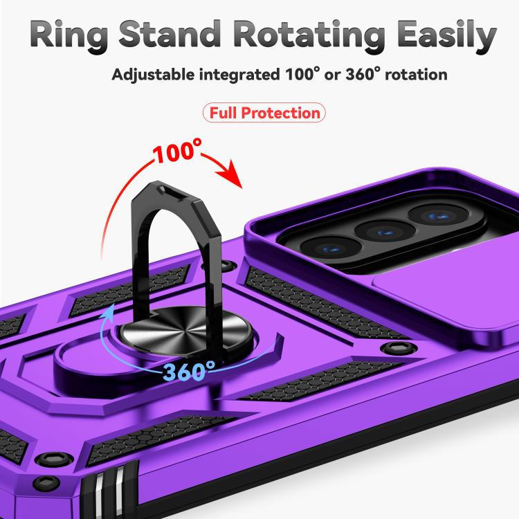 For Galaxy A27 5G Sliding Camshield Holder Phone Case