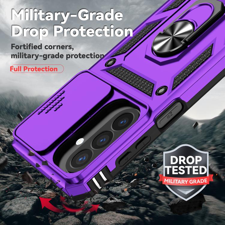 For Galaxy A27 5G Sliding Camshield Holder Phone Case