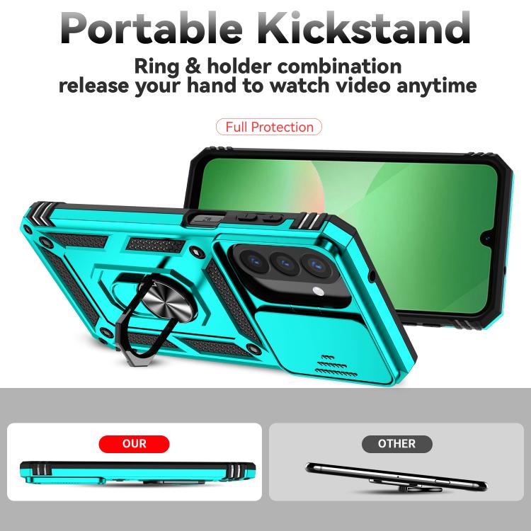 For Galaxy A27 5G Sliding Camshield Holder Phone Case