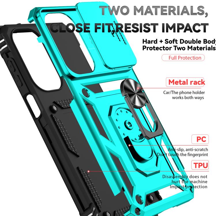 For Galaxy A27 5G Sliding Camshield Holder Phone Case