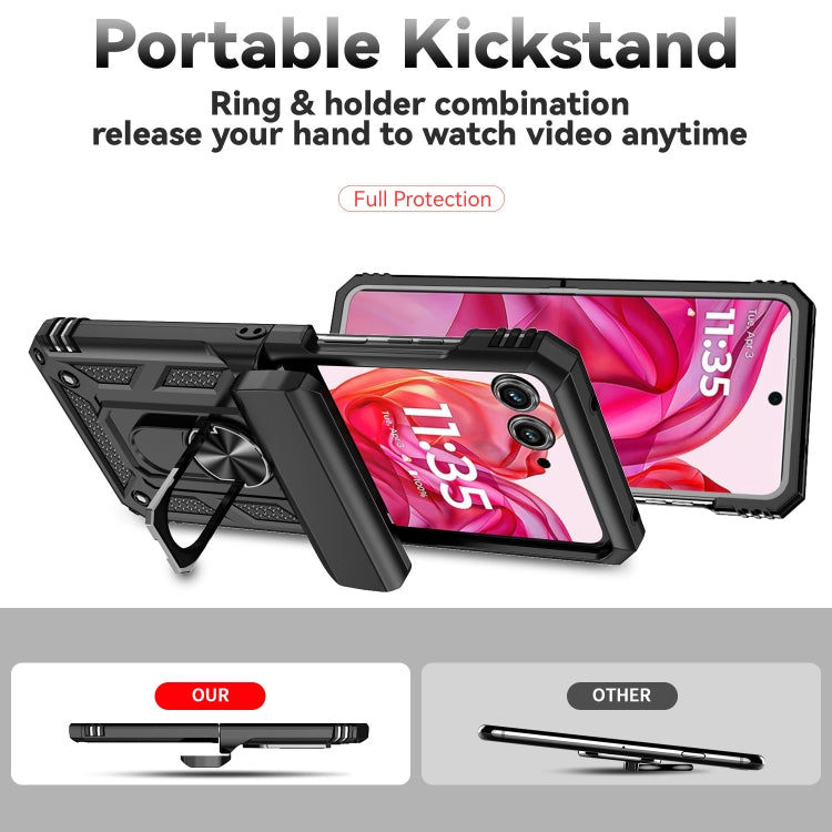 For Motorola razr 50 Sliding Camshield Holder Phone Case