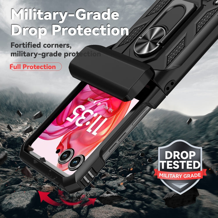 For Motorola razr 50 Sliding Camshield Holder Phone Case
