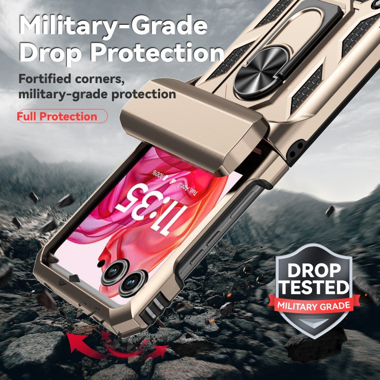 For Motorola razr 50 Sliding Camshield Holder Phone Case