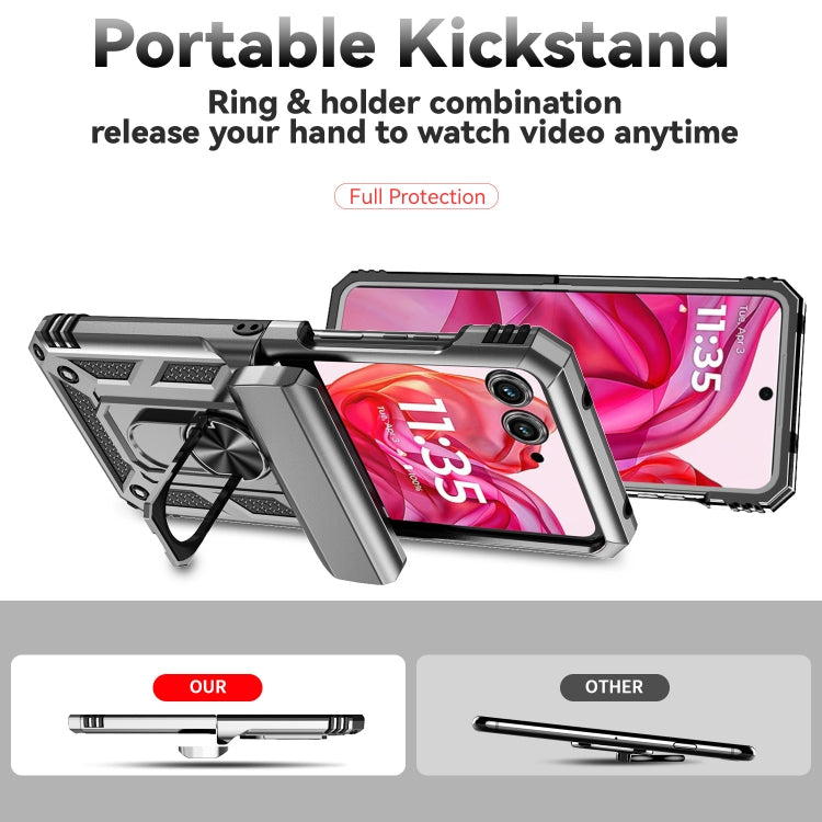 For Motorola razr 50 Sliding Camshield Holder Phone Case