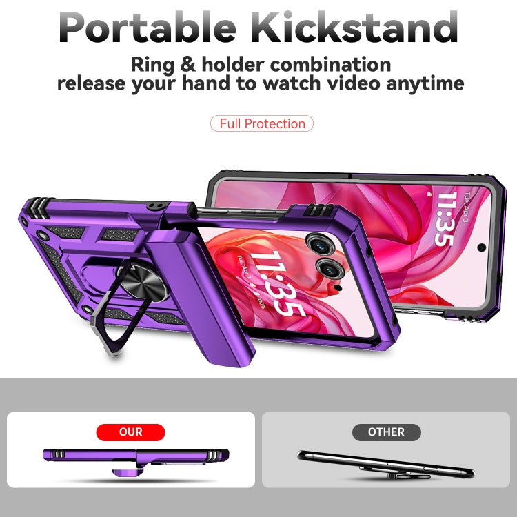 For Motorola razr 50 Sliding Camshield Holder Phone Case