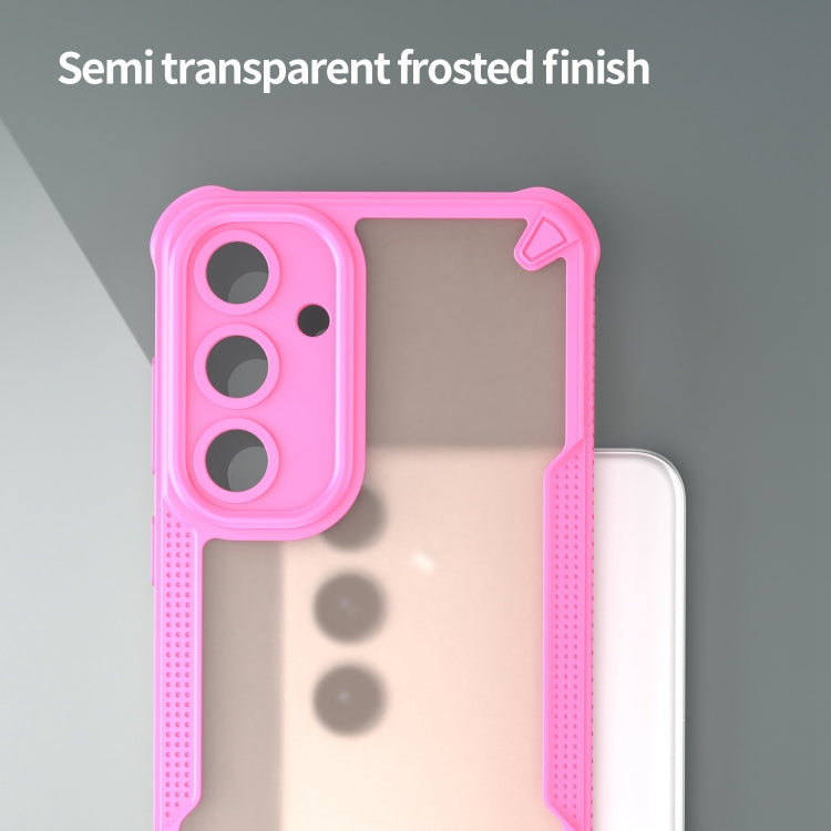 For Samsung Galaxy S24+ 5G Armor Glaze PC Hybrid TPU Phone Case