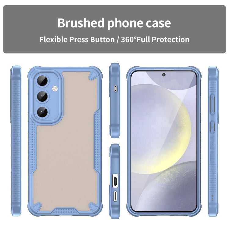 For Samsung Galaxy S24+ 5G Armor Glaze PC Hybrid TPU Phone Case