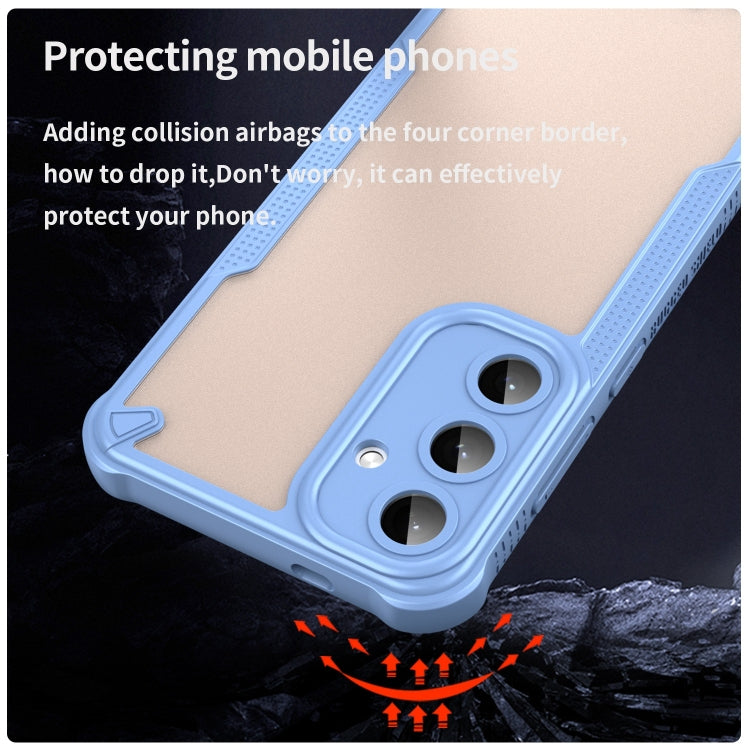 For Samsung Galaxy S24+ 5G Armor Glaze PC Hybrid TPU Phone Case