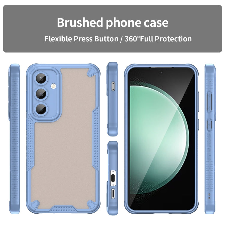 For Samsung Galaxy S24 FE 5G Armor Glaze PC Hybrid TPU Phone Case
