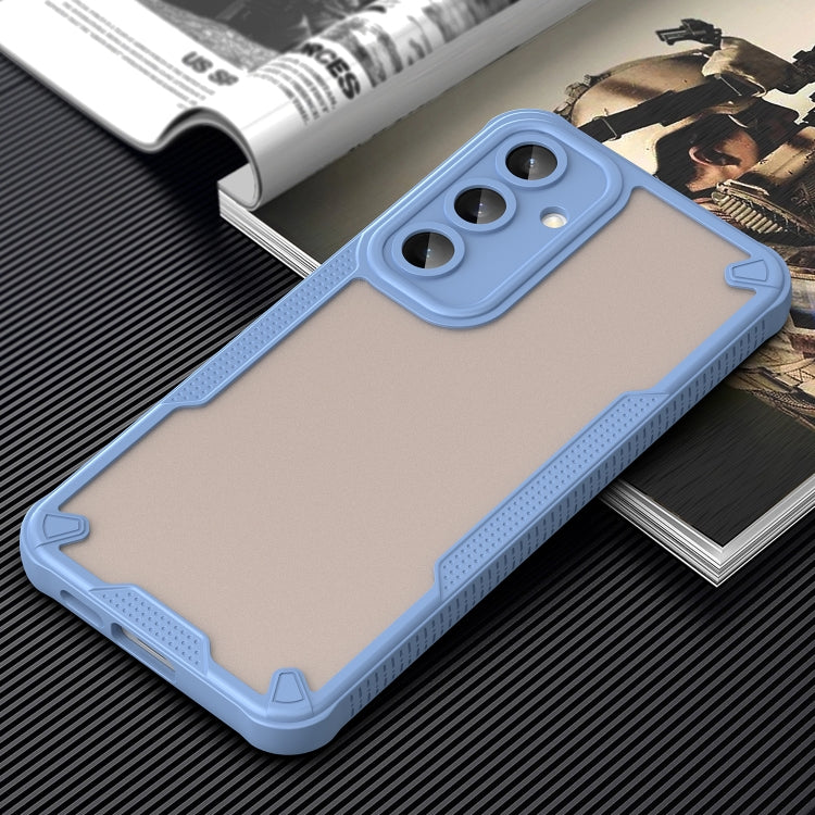 For Samsung Galaxy S24 FE 5G Armor Glaze PC Hybrid TPU Phone Case