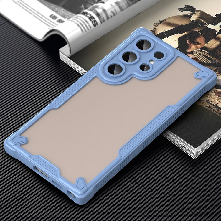 For Samsung Galaxy S24 Ultra 5G Armor Glaze PC Hybrid TPU Phone Case