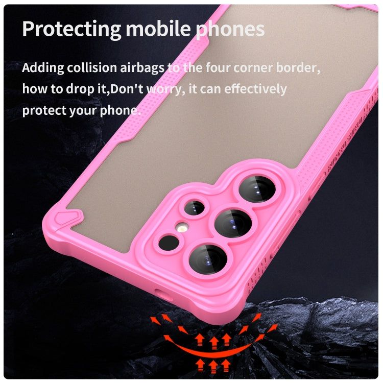 For Samsung Galaxy S25 Ultra 5G Armor Glaze PC Hybrid TPU Phone Case