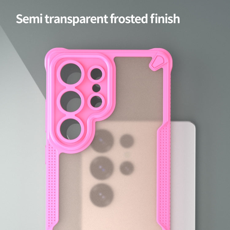 For Samsung Galaxy S25 Ultra 5G Armor Glaze PC Hybrid TPU Phone Case