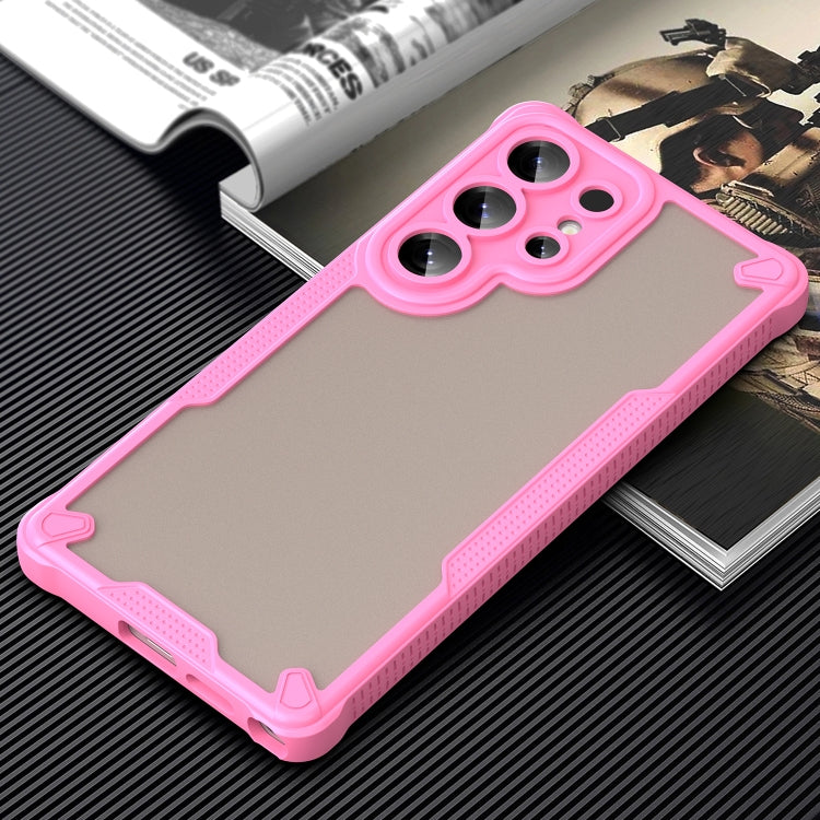 For Samsung Galaxy S25 Ultra 5G Armor Glaze PC Hybrid TPU Phone Case