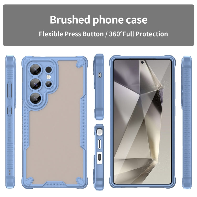 For Samsung Galaxy S25 Ultra 5G Armor Glaze PC Hybrid TPU Phone Case