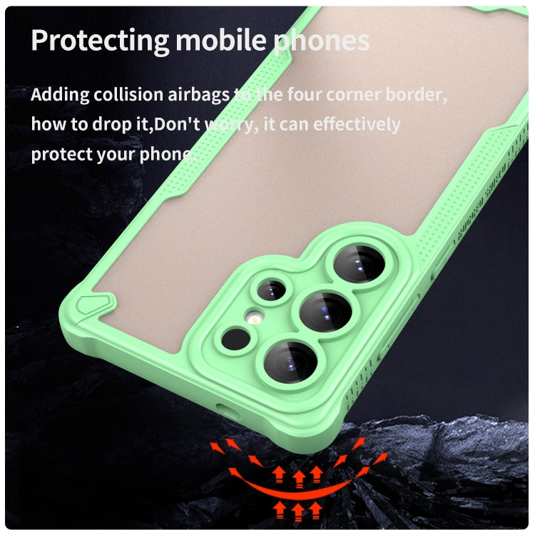 For Samsung Galaxy S25 Ultra 5G Armor Glaze PC Hybrid TPU Phone Case