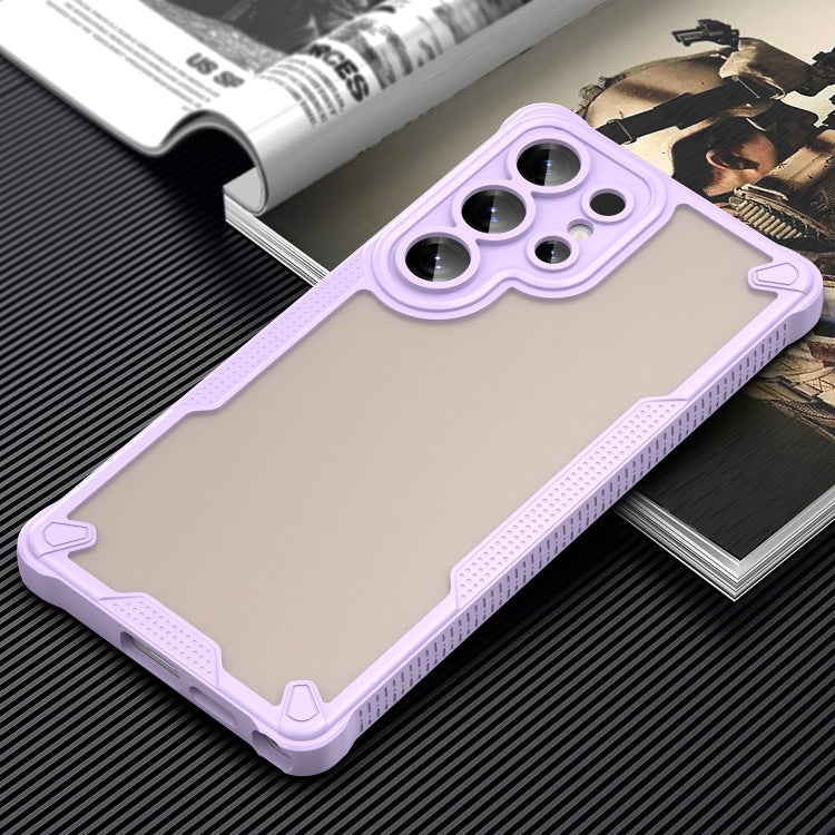 For Samsung Galaxy S25 Ultra 5G Armor Glaze PC Hybrid TPU Phone Case