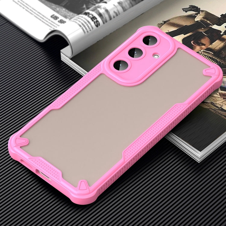 For Samsung Galaxy S25+ 5G Armor Glaze PC Hybrid TPU Phone Case