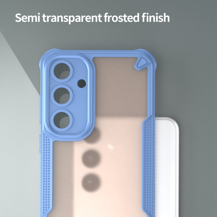 For Samsung Galaxy S25+ 5G Armor Glaze PC Hybrid TPU Phone Case