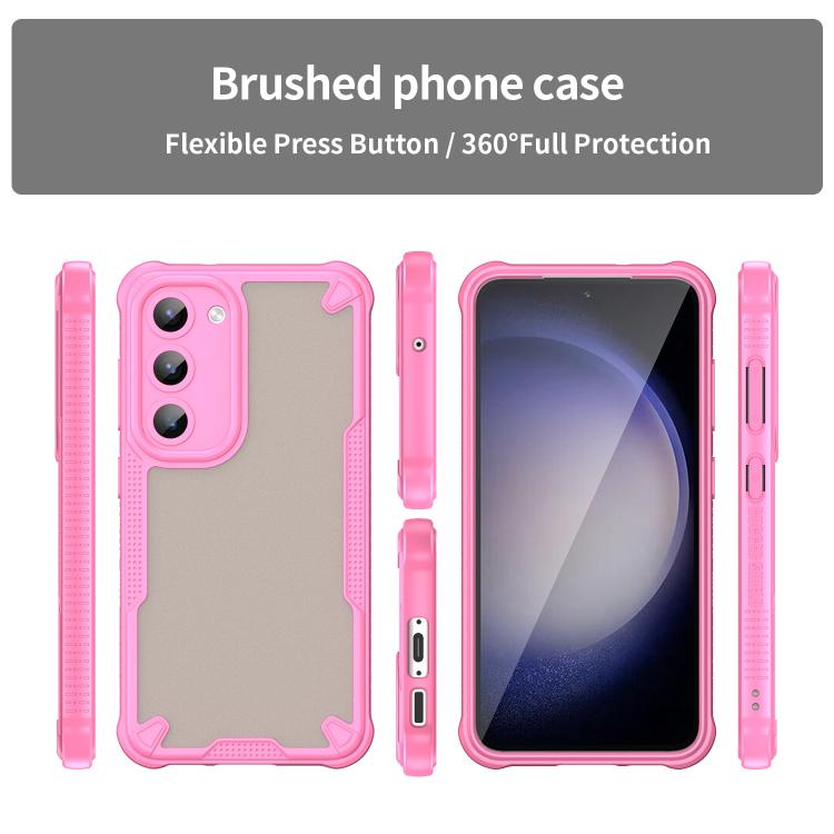 For Samsung Galaxy S23 5G Armor Glaze PC Hybrid TPU Phone Case