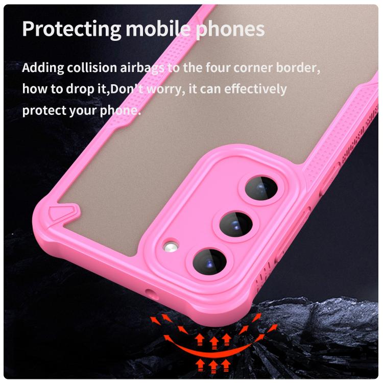 For Samsung Galaxy S23+ 5G Armor Glaze PC Hybrid TPU Phone Case