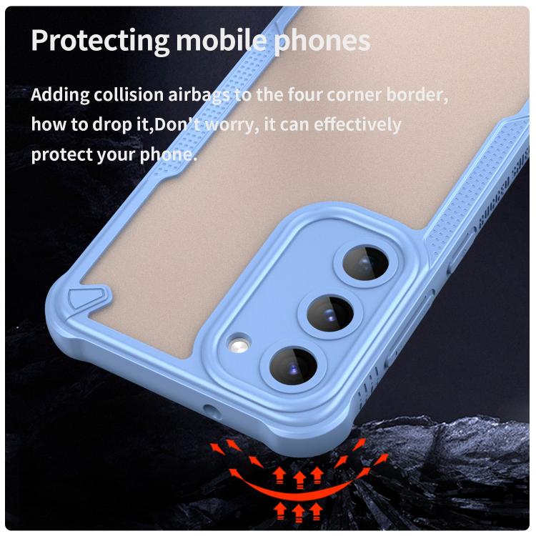 For Samsung Galaxy S23+ 5G Armor Glaze PC Hybrid TPU Phone Case