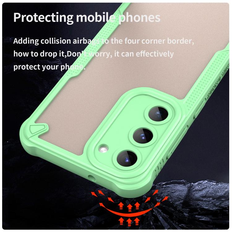 For Samsung Galaxy S23+ 5G Armor Glaze PC Hybrid TPU Phone Case