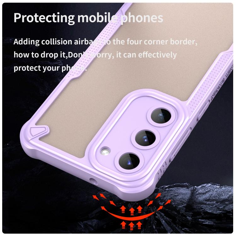 For Samsung Galaxy S23+ 5G Armor Glaze PC Hybrid TPU Phone Case