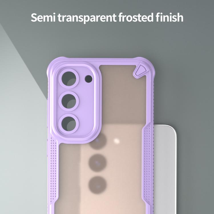 For Samsung Galaxy S23+ 5G Armor Glaze PC Hybrid TPU Phone Case