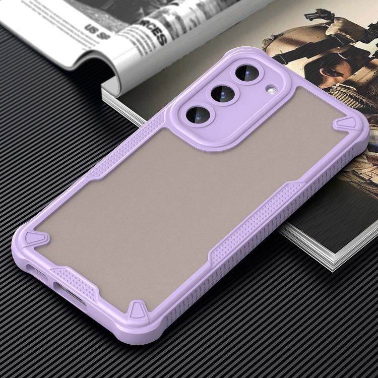 For Samsung Galaxy S23+ 5G Armor Glaze PC Hybrid TPU Phone Case