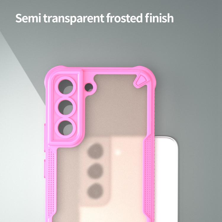 For Samsung Galaxy S22 5G Armor Glaze PC Hybrid TPU Phone Case