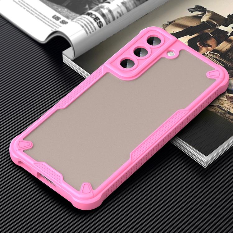 For Samsung Galaxy S22 5G Armor Glaze PC Hybrid TPU Phone Case