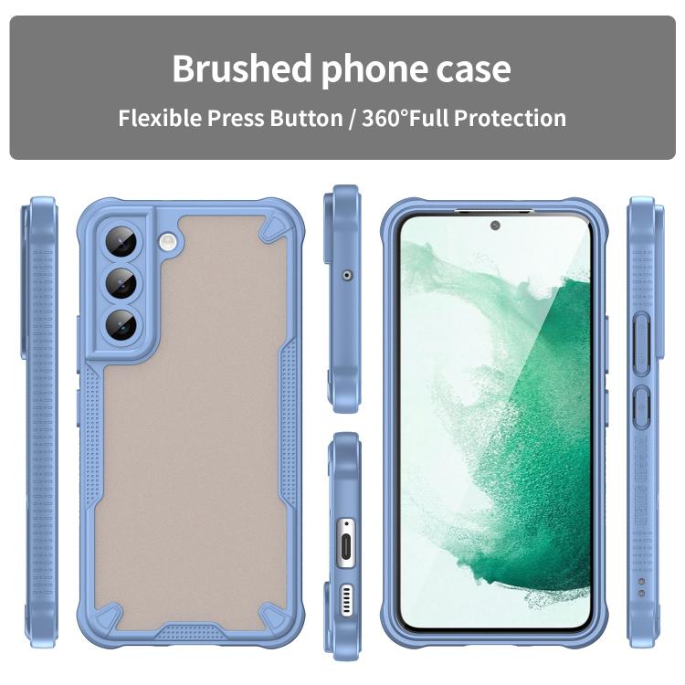 For Samsung Galaxy S22 5G Armor Glaze PC Hybrid TPU Phone Case