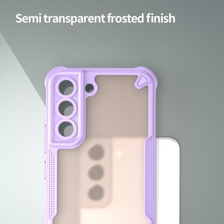 For Samsung Galaxy S22 5G Armor Glaze PC Hybrid TPU Phone Case