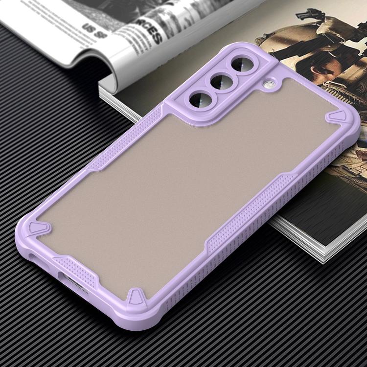 For Samsung Galaxy S22 5G Armor Glaze PC Hybrid TPU Phone Case
