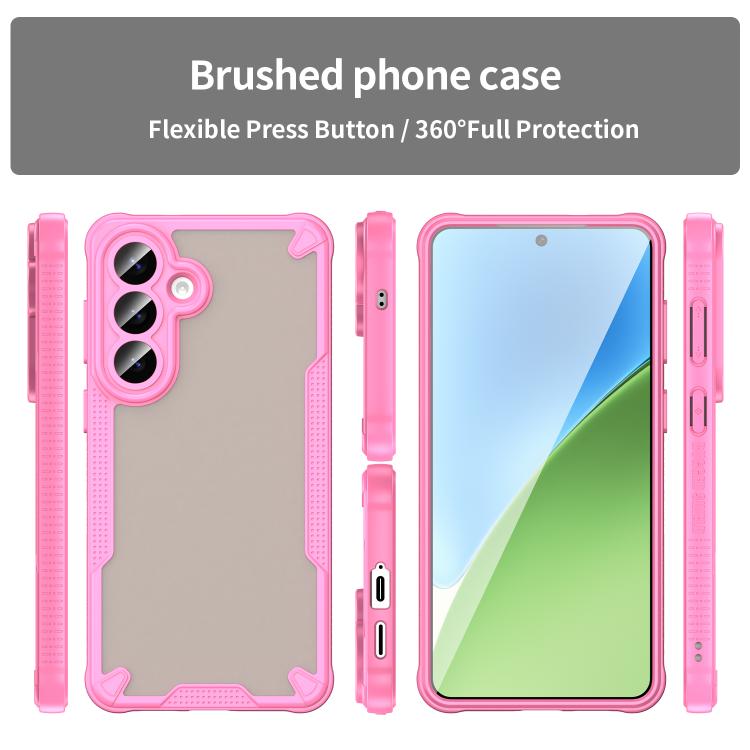 For Samsung Galaxy S26+ 5G Armor Glaze PC Hybrid TPU Phone Case