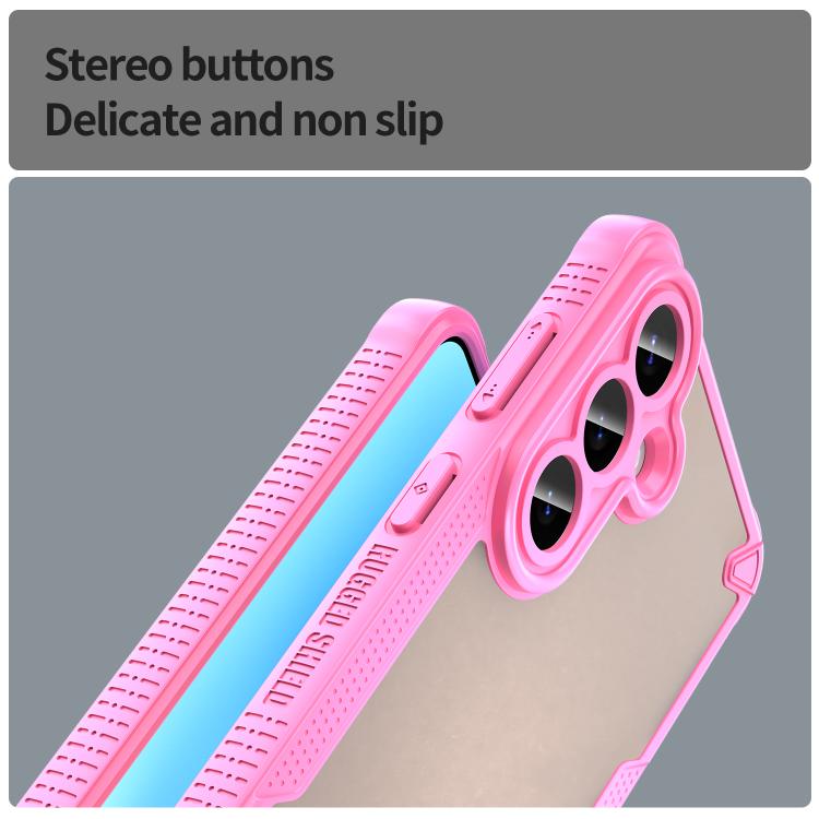 For Samsung Galaxy S26+ 5G Armor Glaze PC Hybrid TPU Phone Case