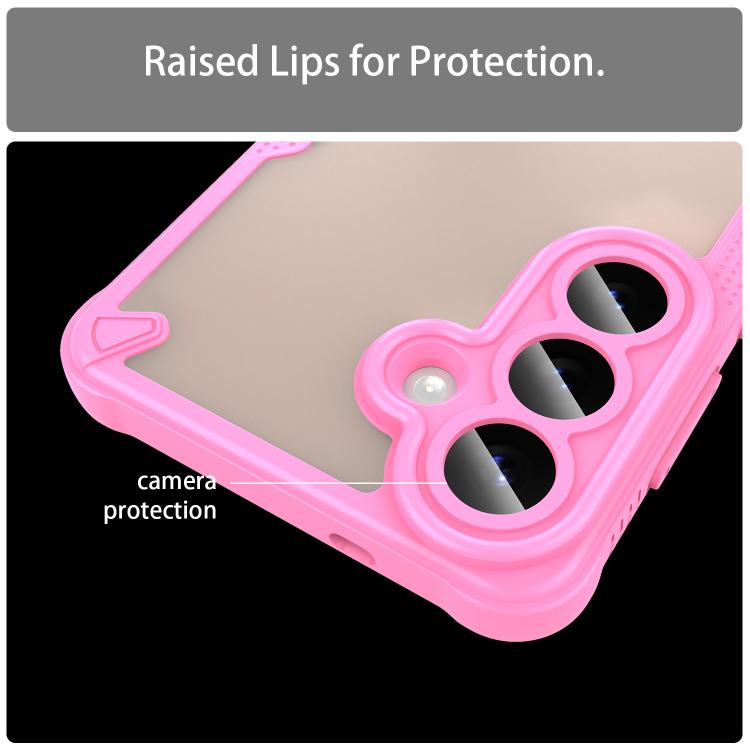 For Samsung Galaxy S26+ 5G Armor Glaze PC Hybrid TPU Phone Case