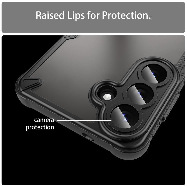 For Samsung Galaxy S26+ 5G Armor Glaze PC Hybrid TPU Phone Case