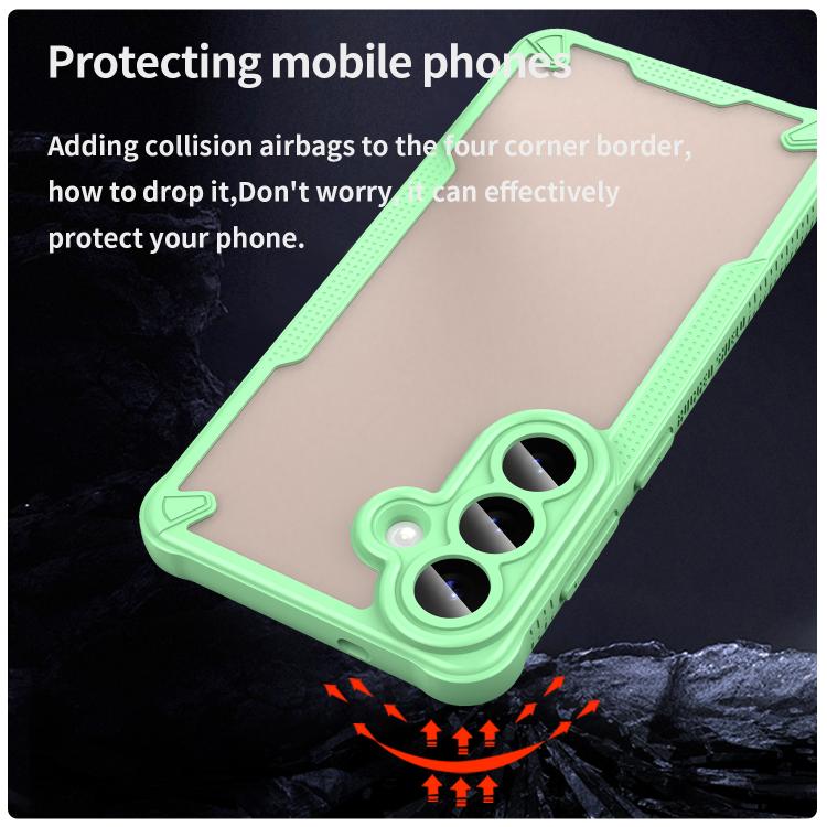 For Samsung Galaxy S26+ 5G Armor Glaze PC Hybrid TPU Phone Case
