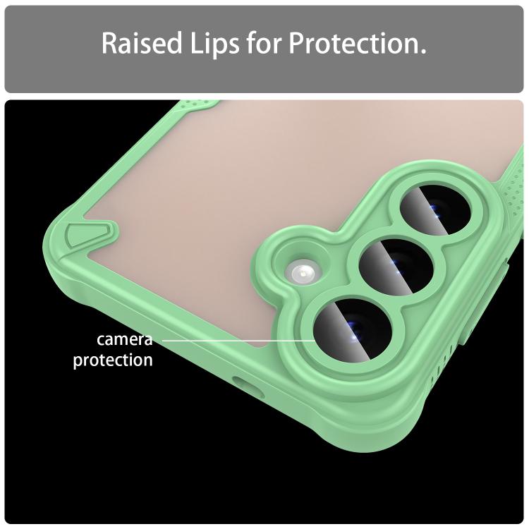 For Samsung Galaxy S26+ 5G Armor Glaze PC Hybrid TPU Phone Case