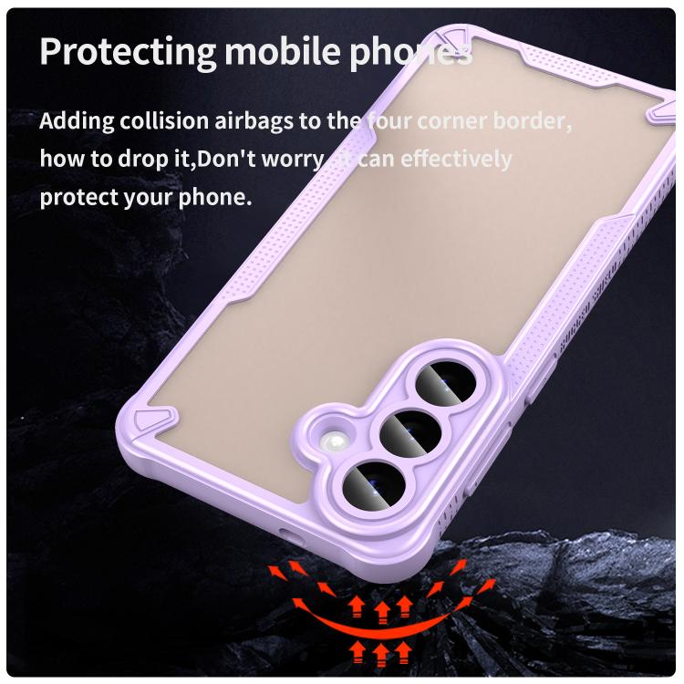 For Samsung Galaxy S26+ 5G Armor Glaze PC Hybrid TPU Phone Case