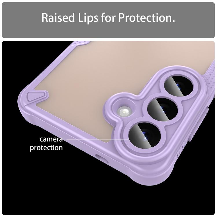 For Samsung Galaxy S26+ 5G Armor Glaze PC Hybrid TPU Phone Case