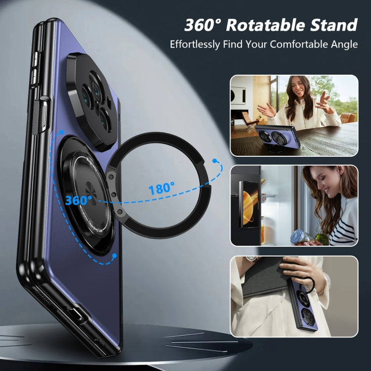 For Honor Magic V3 Gold Medal Rotating Folding Series Ring Holder Phone Case