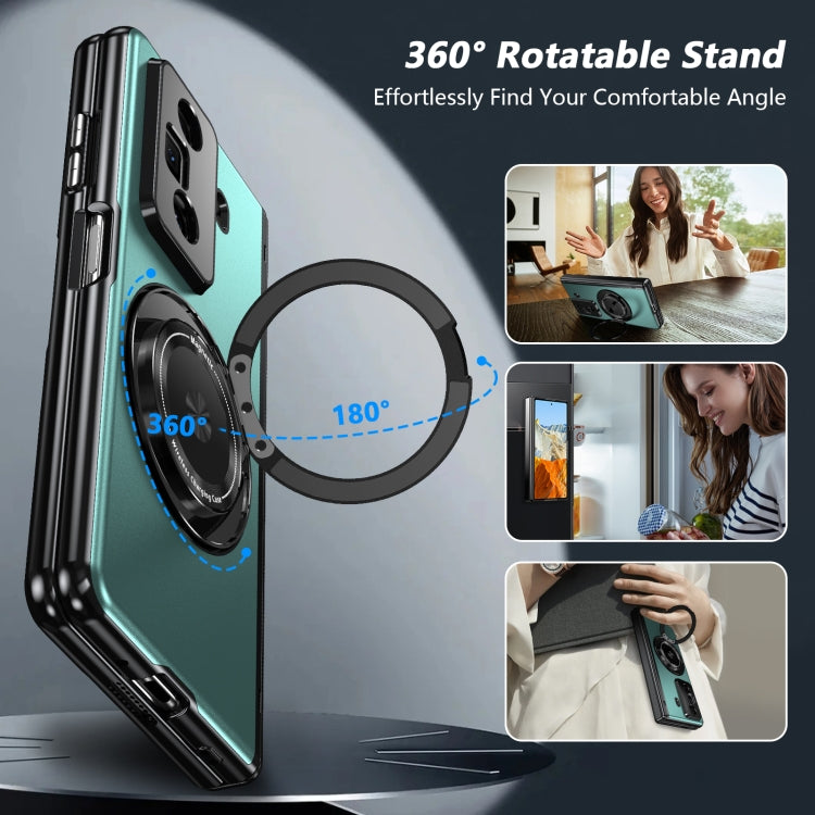 For Honor Magic Vs3 Gold Medal Rotating Folding Series Ring Holder Phone Case