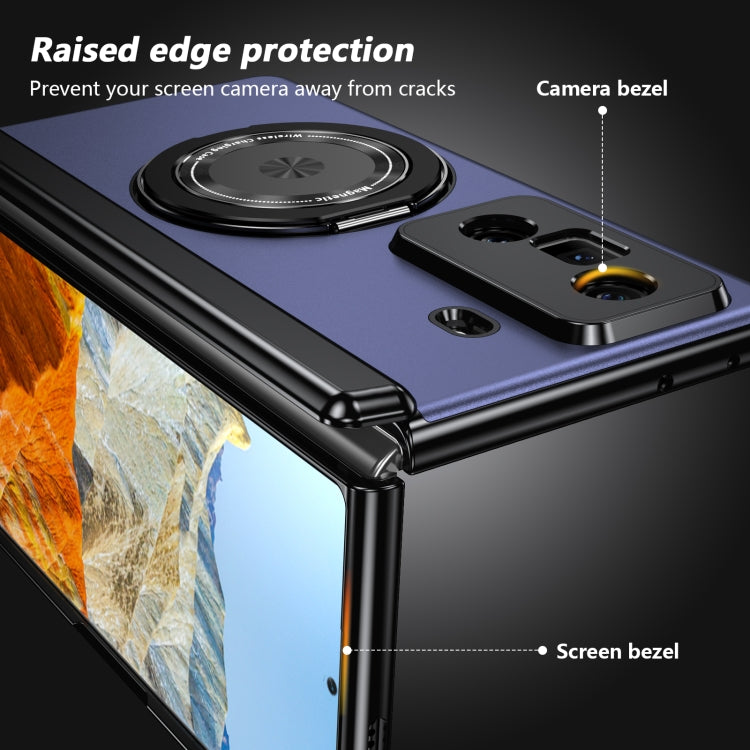 For Honor Magic Vs3 Gold Medal Rotating Folding Series Ring Holder Phone Case
