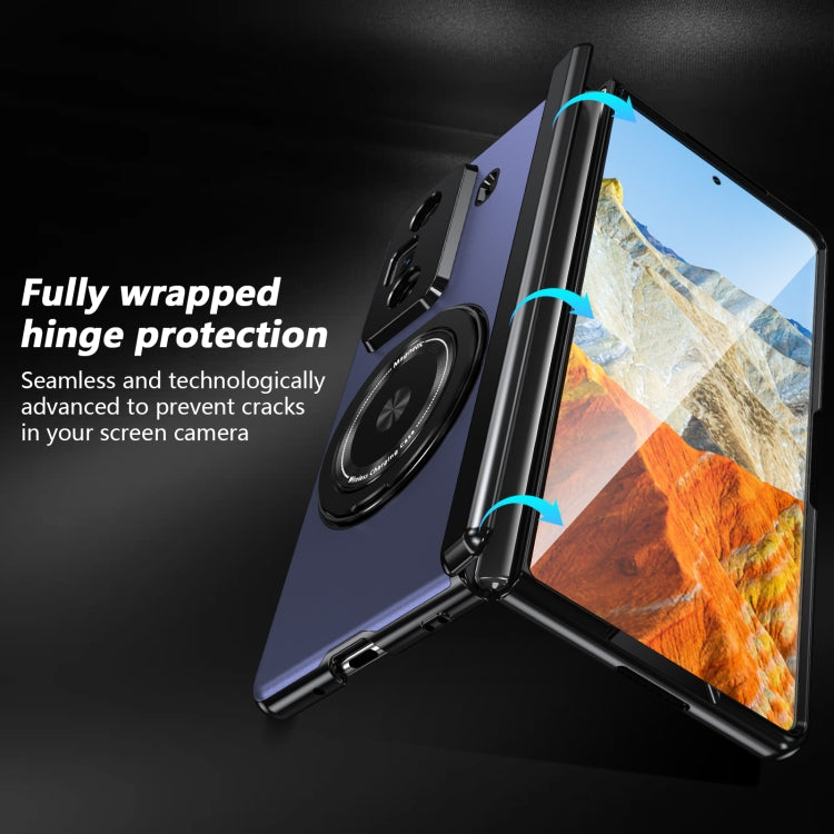 For Honor Magic Vs3 Gold Medal Rotating Folding Series Ring Holder Phone Case