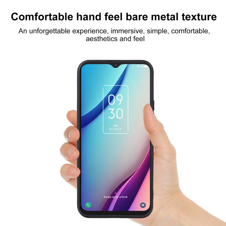 For TCL K23 10pcs TPU Phone Case - Black