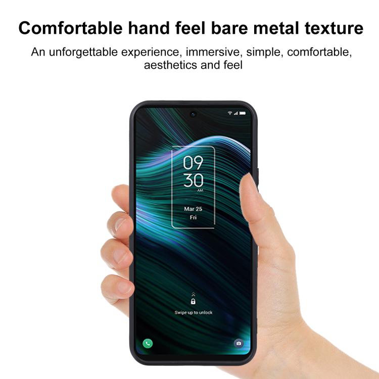For TCL K32 5G 10pcs TPU Phone Case - Black